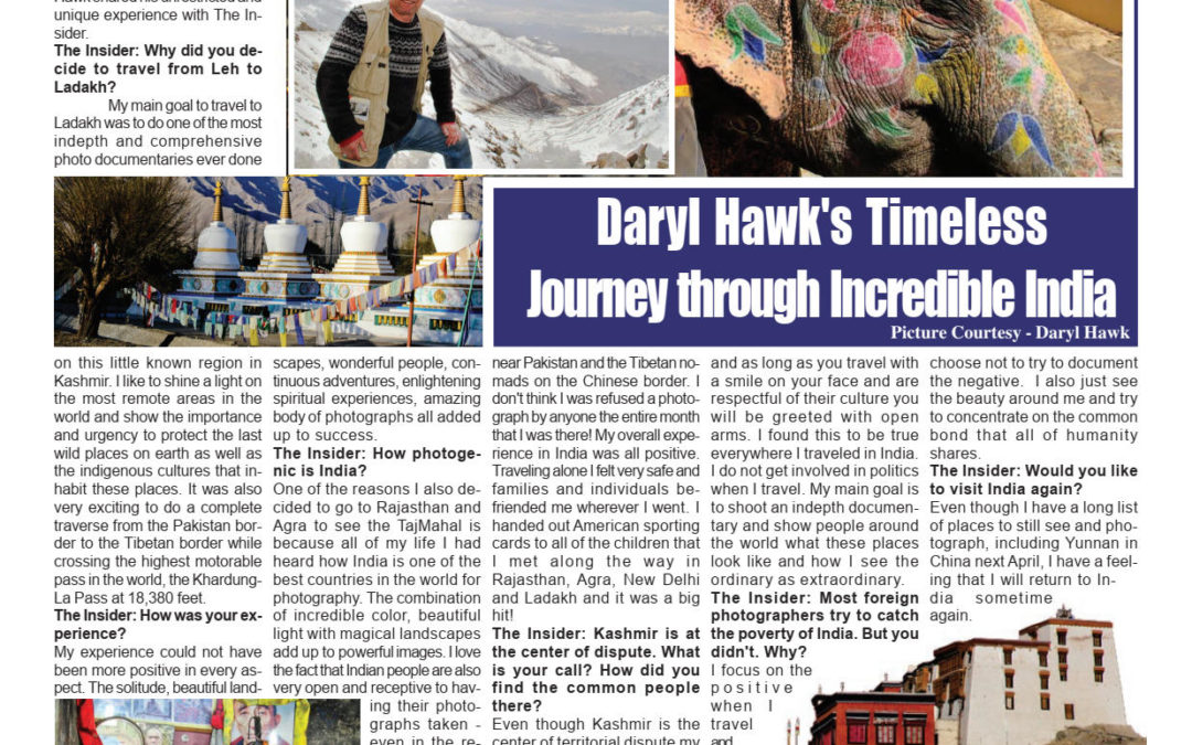 Daryl Hawk’s Timeless Journey through Incredible India